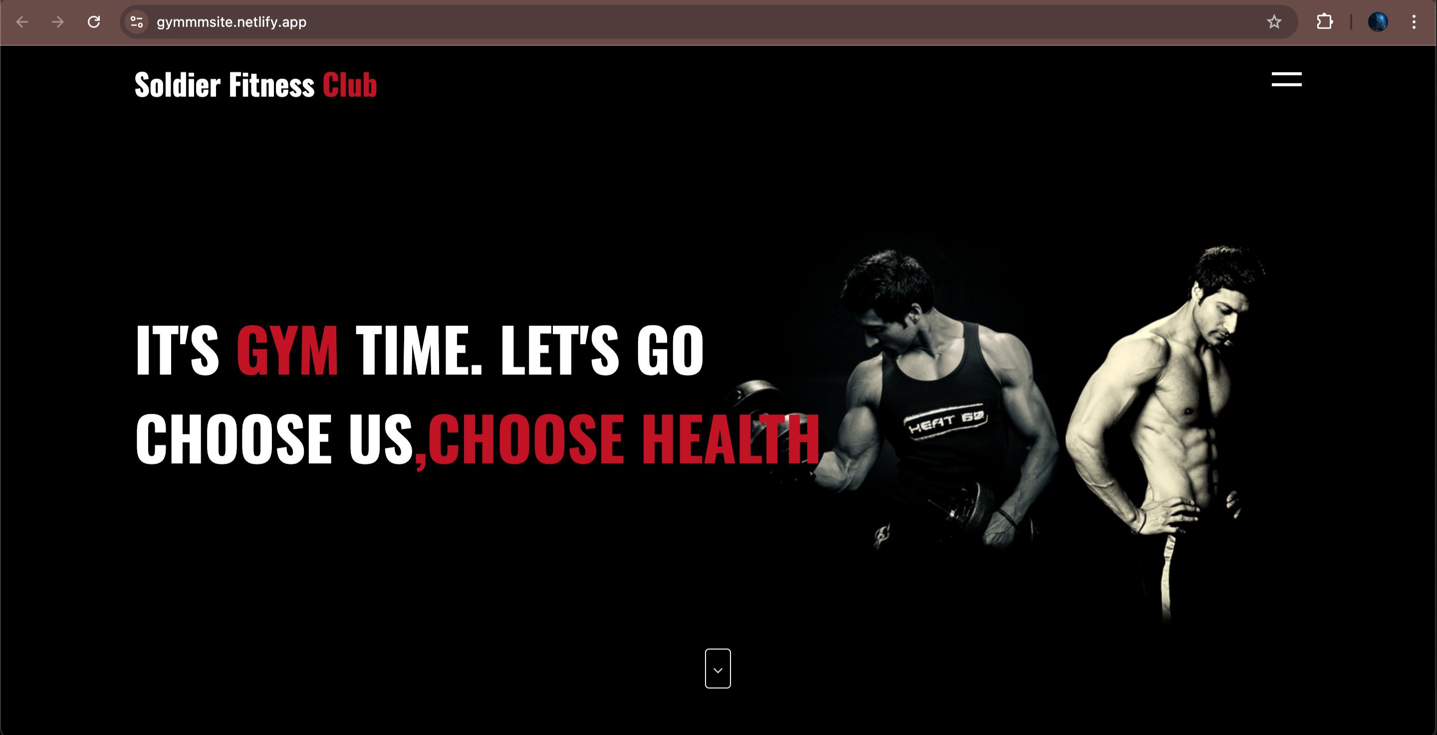 Gym Website